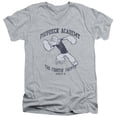 thumbnail image 1 of Popeye Poopdeck Academy Adult V-Neck T-Shirt Athletic Heather, 1 of 1