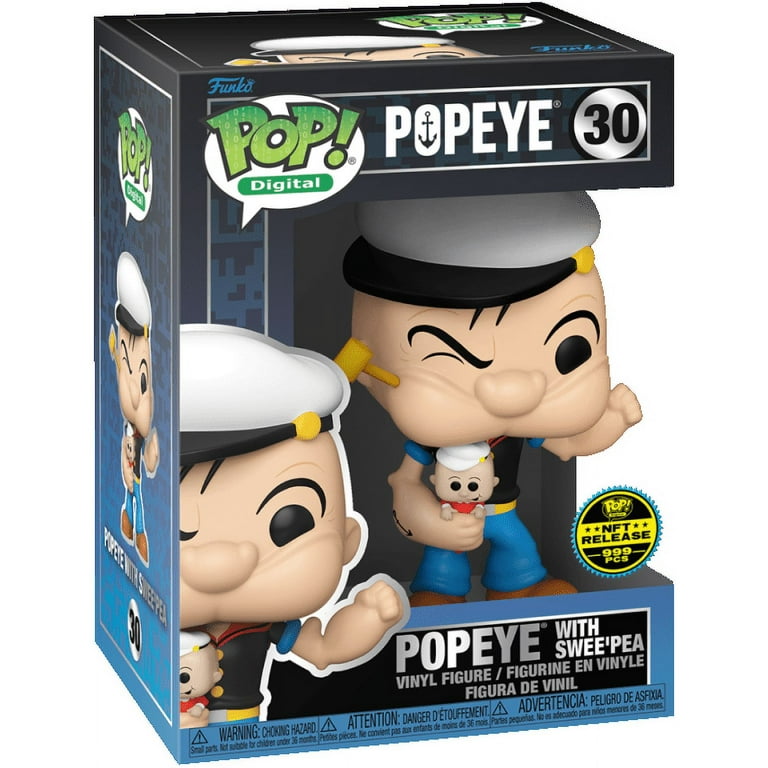 Popeye  Popeye: Popeye with Swee'Pea (Grail 999) - Walmart.com
