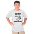 thumbnail image 1 of Popeye Quote What Me Likes Crewneck T Shirts Boy Girl Teen Brisco Brands L, 1 of 5