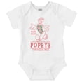 thumbnail image 1 of Popeye Sailor Aloha Hawaii Cartoon Romper Boys or Girls Infant Baby Brisco Brands NB, 1 of 6