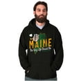 thumbnail image 1 of Popeye Sailor Maine State ME Cartoon Hoodie Sweatshirt Women Men Brisco Brands S, 1 of 6