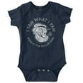 thumbnail image 1 of Popeye Sailor Man Quote What I Yam Romper Boys or Girls Infant Baby Brisco Brands 18M, 1 of 6