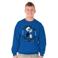 thumbnail image 1 of Popeye Sailor Man Strong To Finish Unisex Plus Size Sweatshirt Brisco Brands 4X, 1 of 4
