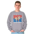 thumbnail image 1 of Popeye Sailor Man Support the Troops Sweatshirt for Men or Women Brisco Brands S, 1 of 6