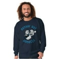 thumbnail image 1 of Popeye Sailor Nuthin But Muskcle Cool Men's Crewneck Sweatshirt Brisco Brands S, 1 of 6