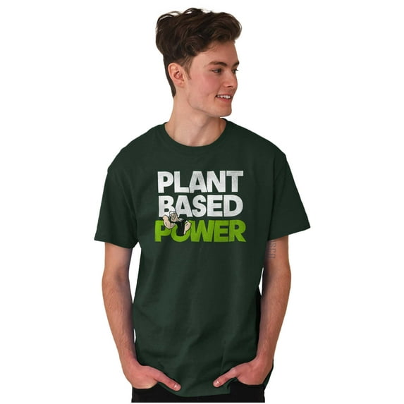 Popeye Sailor Plant Based Power Men's Graphic T Shirt Tees Brisco Brands X