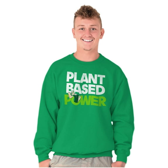 Popeye Sailor Plant Based Power Sweatshirt for Men or Women Brisco Brands S