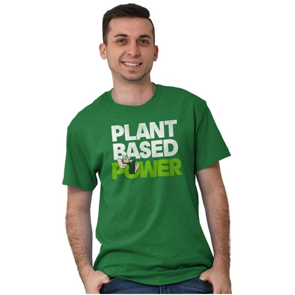 Popeye Sailor Plant Based Power Unisex Plus Size Graphic Tee Brisco Brands 3X