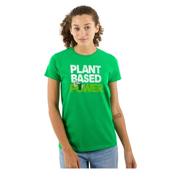 Popeye Sailor Plant Based Power Women's T Shirt Ladies Tee Brisco Brands S