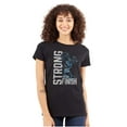 thumbnail image 1 of Popeye Sailor Strong To The Finish Women's T Shirt Ladies Tee Brisco Brands S, 1 of 2