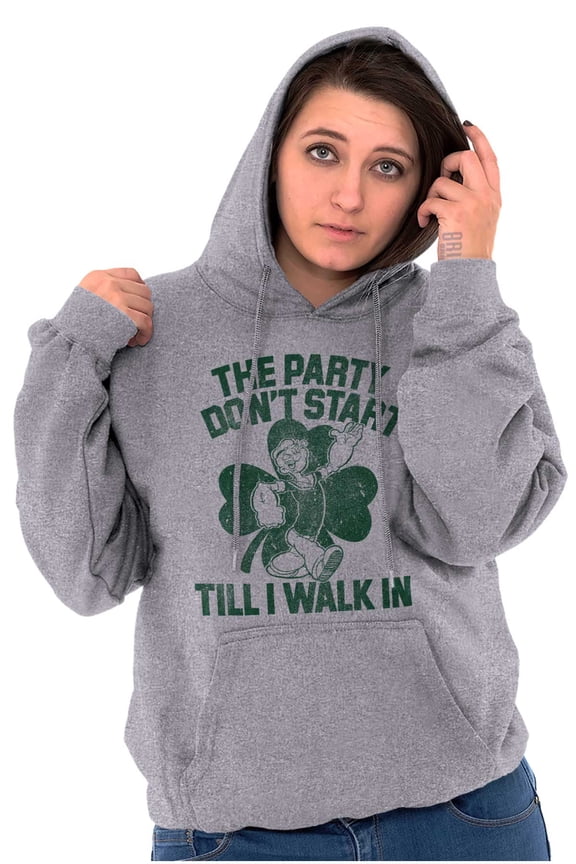 Popeye Saint Patricks Day Party Hoodie Sweatshirt Women Men Brisco Brands S