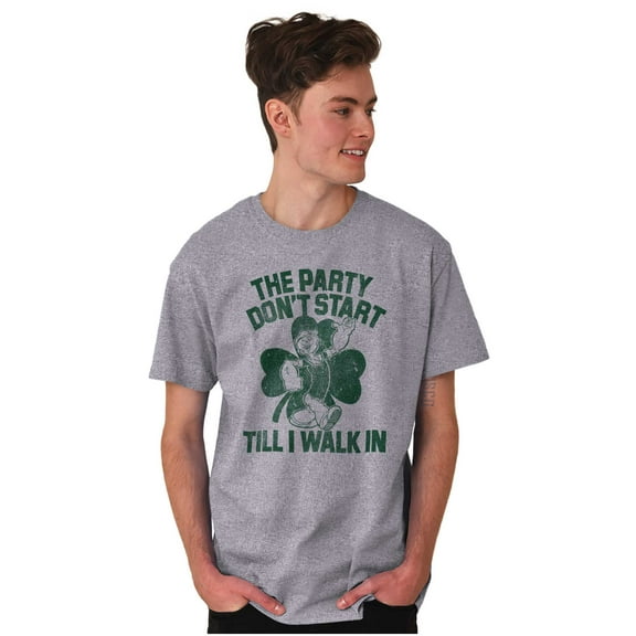 Popeye Saint Patricks Day Party Men's Graphic T Shirt Tees Brisco Brands 3X