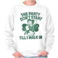 thumbnail image 1 of Popeye Saint Patricks Day Party Sweatshirt for Men or Women Brisco Brands L, 1 of 6