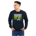 thumbnail image 1 of Popeye Sorry I Was Hangry Funny Retro Long Sleeve TShirt Men Women Brisco Brands S, 1 of 6