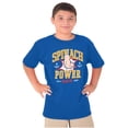 thumbnail image 1 of Popeye Spinach Power Since 1929 Crewneck T Shirts Boy Girl Teen Brisco Brands L, 1 of 6