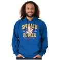 thumbnail image 1 of Popeye Spinach Power Since 1929 Hoodie Sweatshirt Women Men Brisco Brands M, 1 of 6