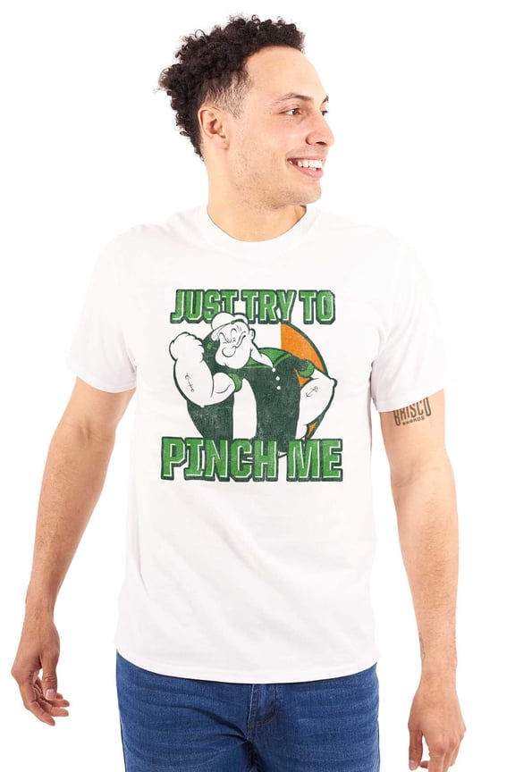 St Paddys Try To Pinch Me Unisex Plus Size Graphic Tee Brisco Brands 3X