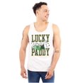 thumbnail image 1 of Popeye St Patricks Lucky Paddy Tank Top Sleeveless Tee Men Brisco Brands S, 1 of 5