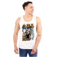 thumbnail image 1 of Popeye Stay Hungry Asian Inspired Tank Top Sleeveless Tee Men Brisco Brands L, 1 of 1