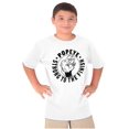 thumbnail image 1 of Popeye Strong To The Finish Flexing Crewneck T Shirts Boy Girl Teen Brisco Brands XS, 1 of 6