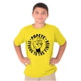 thumbnail image 1 of Popeye Strong To The Finish Flexing Crewneck T Shirts Boy Girl Teen Brisco Brands XS, 1 of 5