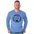 thumbnail image 1 of Popeye Strong To The Finish Flexing Long Sleeve TShirt Men Women Brisco Brands M, 1 of 6
