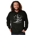 thumbnail image 1 of Popeye Surfing in Hawaii Aloha State Hoodie Sweatshirt Women Men Brisco Brands S, 1 of 6