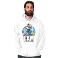 thumbnail image 1 of Popeye The Sailor Fam Adorable Family Unisex Plus Size Hoodie Brisco Brands 2X, 1 of 5
