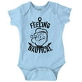 thumbnail image 1 of Popeye The Sailor Feeling Nautical Romper Boys or Girls Infant Baby Brisco Brands 12M, 1 of 6