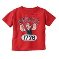 thumbnail image 1 of Popeye The Sailor Man America 1776 Toddler Boy Girl T Shirt Infant Toddler Brisco Brands 4T, 1 of 6