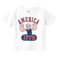 thumbnail image 1 of Popeye The Sailor Man America 1776 Toddler Boy Girl T Shirt Infant Toddler Brisco Brands 4T, 1 of 6