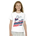 thumbnail image 1 of Popeye The Sailor Man American Might Crewneck T Shirts Boy Girl Teen Brisco Brands X, 1 of 6