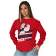 thumbnail image 1 of Popeye The Sailor Man American Might Long Sleeve TShirt Men Women Brisco Brands S, 1 of 6