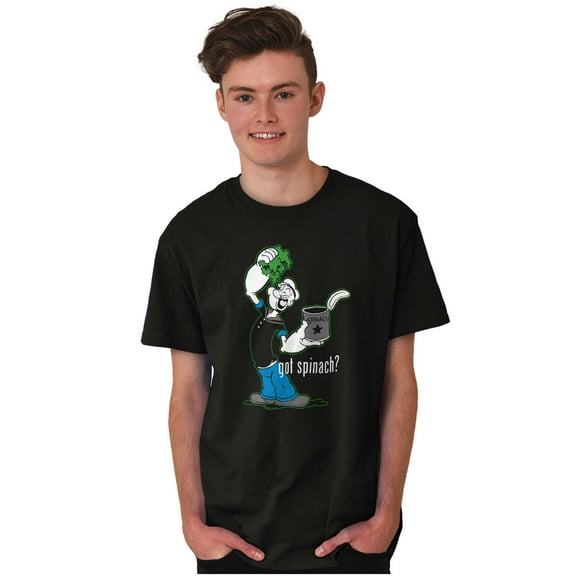 Popeye The Sailor Man Got Spinach Men's Graphic T Shirt Tees Brisco Brands L