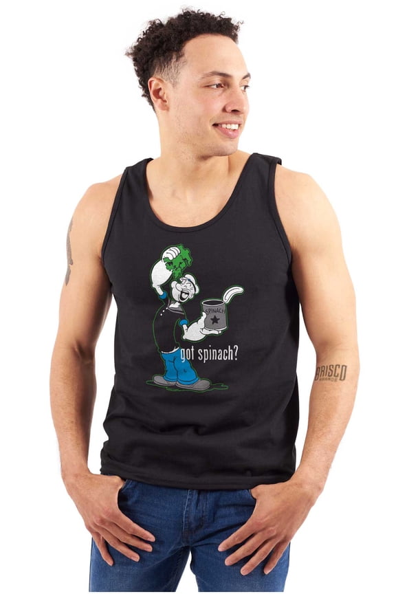The Sailor Man Got Spinach Tank Top T Shirts Men Women Brisco Brands 2X