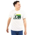 thumbnail image 1 of Popeye The Sailor Man Lucky St Paddys Men's Graphic T Shirt Tees Brisco Brands M, 1 of 5