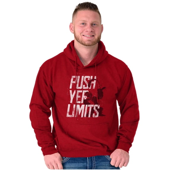 Popeye The Sailor Man Push Yer Limits Hoodie Sweatshirt Women Men Brisco Brands S