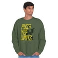 thumbnail image 1 of Popeye The Sailor Man Push Yer Limits Sweatshirt for Men or Women Brisco Brands S, 1 of 6