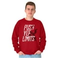 thumbnail image 1 of Popeye The Sailor Man Push Yer Limits Sweatshirt for Men or Women Brisco Brands S, 1 of 6
