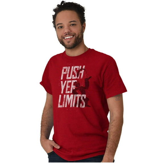 Popeye The Sailor Man Push Yer Limits Unisex Plus Size Graphic Tee Brisco Brands 2X