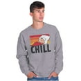 thumbnail image 1 of Popeye The Sailor Man Sleeping Chill Sweatshirt for Men or Women Brisco Brands S, 1 of 6