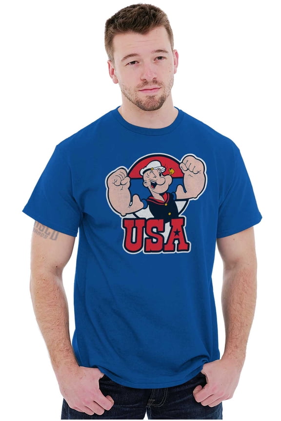 The Sailor Man USA Muscle Unisex Plus Size Graphic Tee Brisco Brands 3X