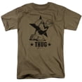 thumbnail image 1 of Popeye Thug Adult 18/1 T-Shirt Safari Green, 1 of 2