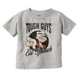 thumbnail image 1 of Popeye Tough Guys Eat Spinach Funny Youth T Shirt Tee Boys Infant Toddler Brisco Brands 12M, 1 of 5