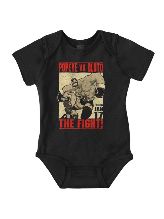 VS Bluto The Boxing Fight Romper Boys or Girls Infant Baby Brisco Brands 6M