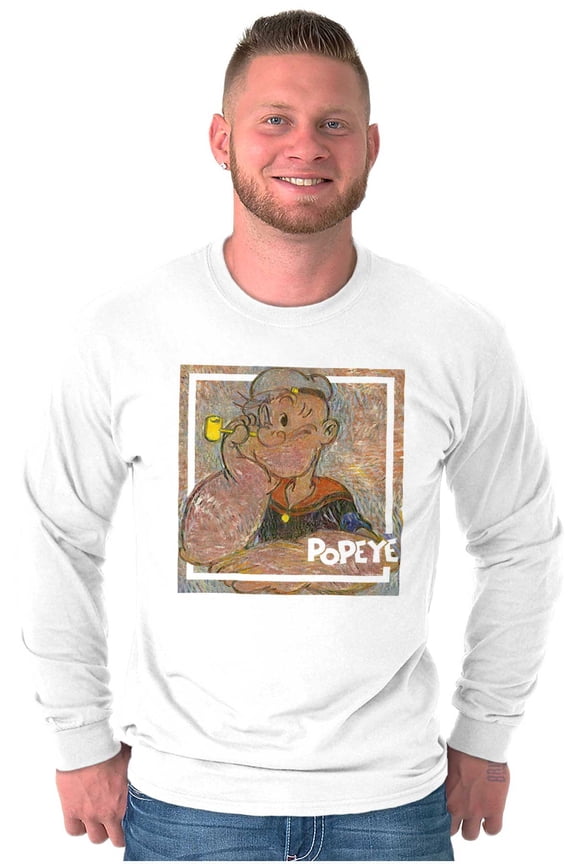 Van Gogh Modern Art Painting Long Sleeve TShirt Men Women Brisco Brands S