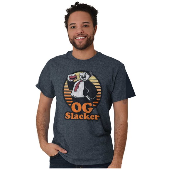 Popeye Wimpy OG Slacker Funny Retro Men's Graphic T Shirt Tees Brisco Brands X