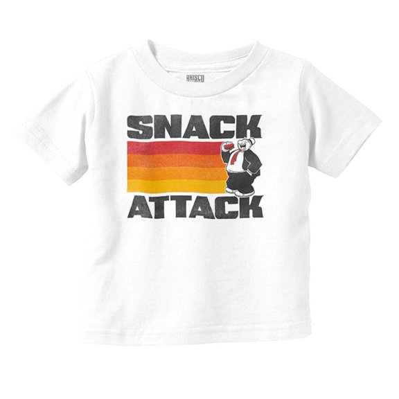 Popeye Wimpy Snack Attach Funny Retro Toddler Boy Girl T Shirt Infant Toddler Brisco Brands 5T