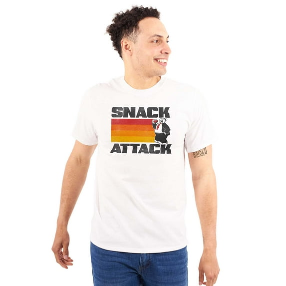 Popeye Wimpy Snack Attach Funny Retro Unisex Plus Size Graphic Tee Brisco Brands 2X