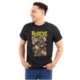 thumbnail image 1 of Popeye and Friends Anchor Cartoon Men's Graphic T Shirt Tees Brisco Brands S, 1 of 6